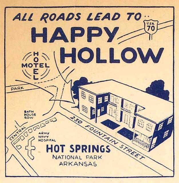 The Happy Hollow Хот-Спрингс Экстерьер фото
